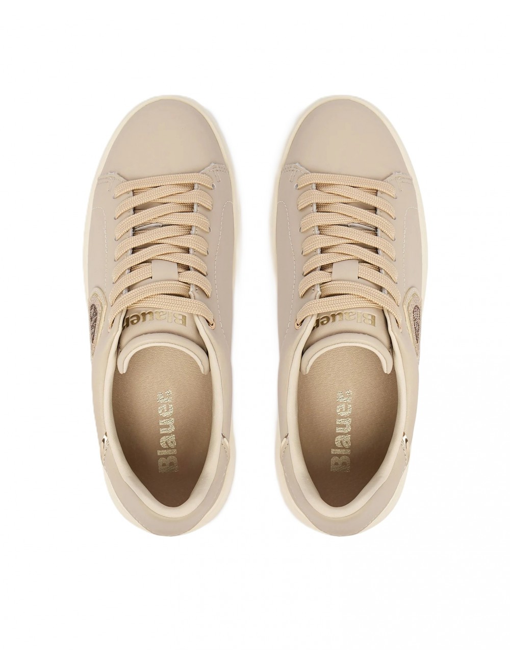 scarpe blauer DONNA TORTORA TAUPE - S6VENUS01/LEA vista superiore