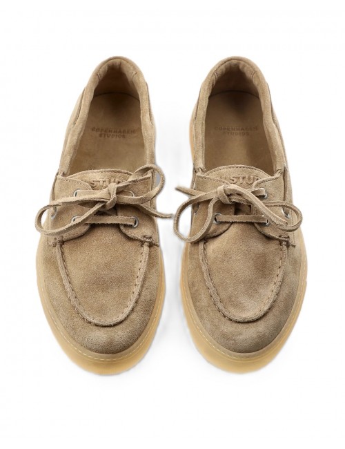 mocassini copenhagen DONNA BEIGE SAND/CREAM - CPH160 vista superiore