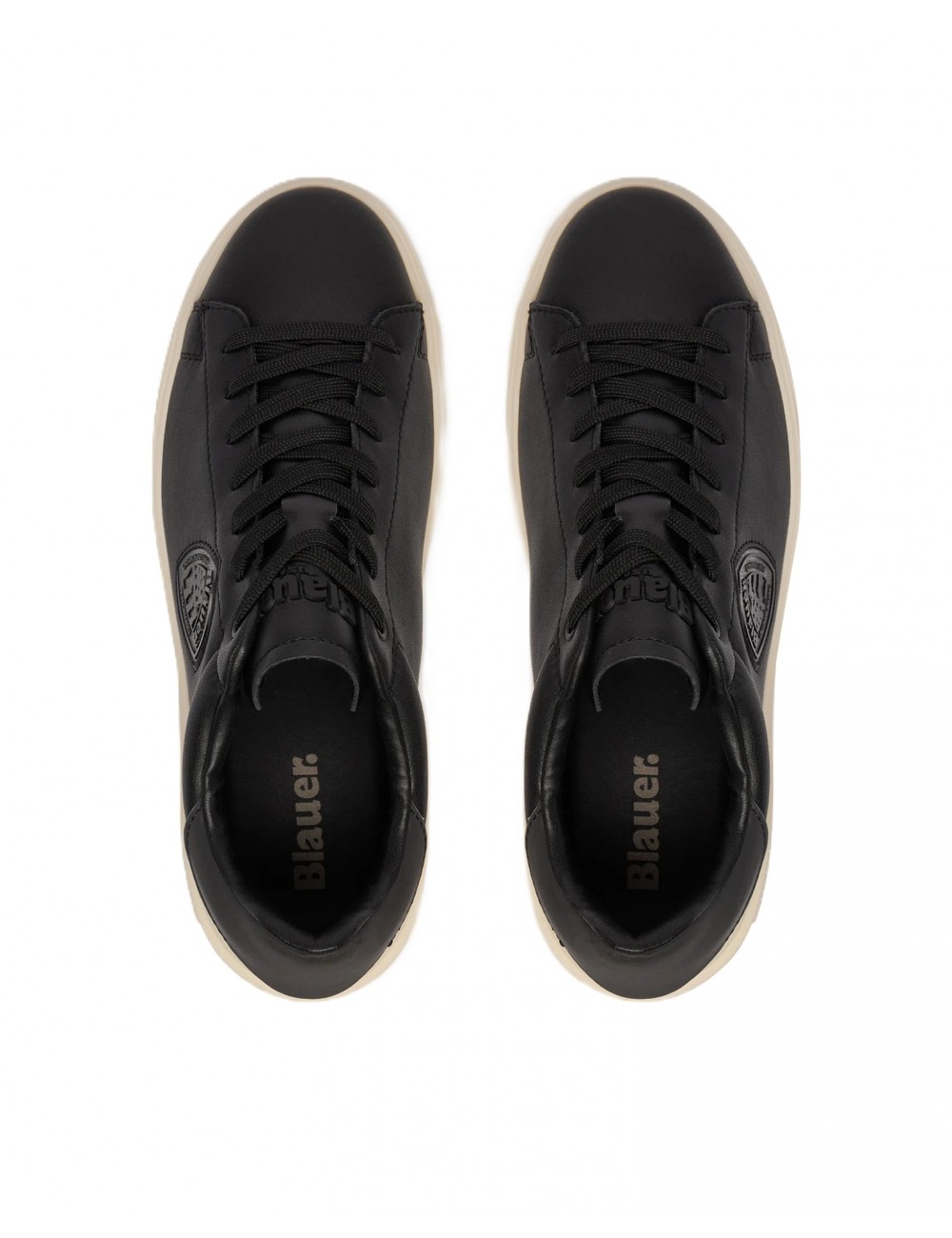 scarpe blauer UOMO BLACK - S6BUCK07/LEA vista superiore