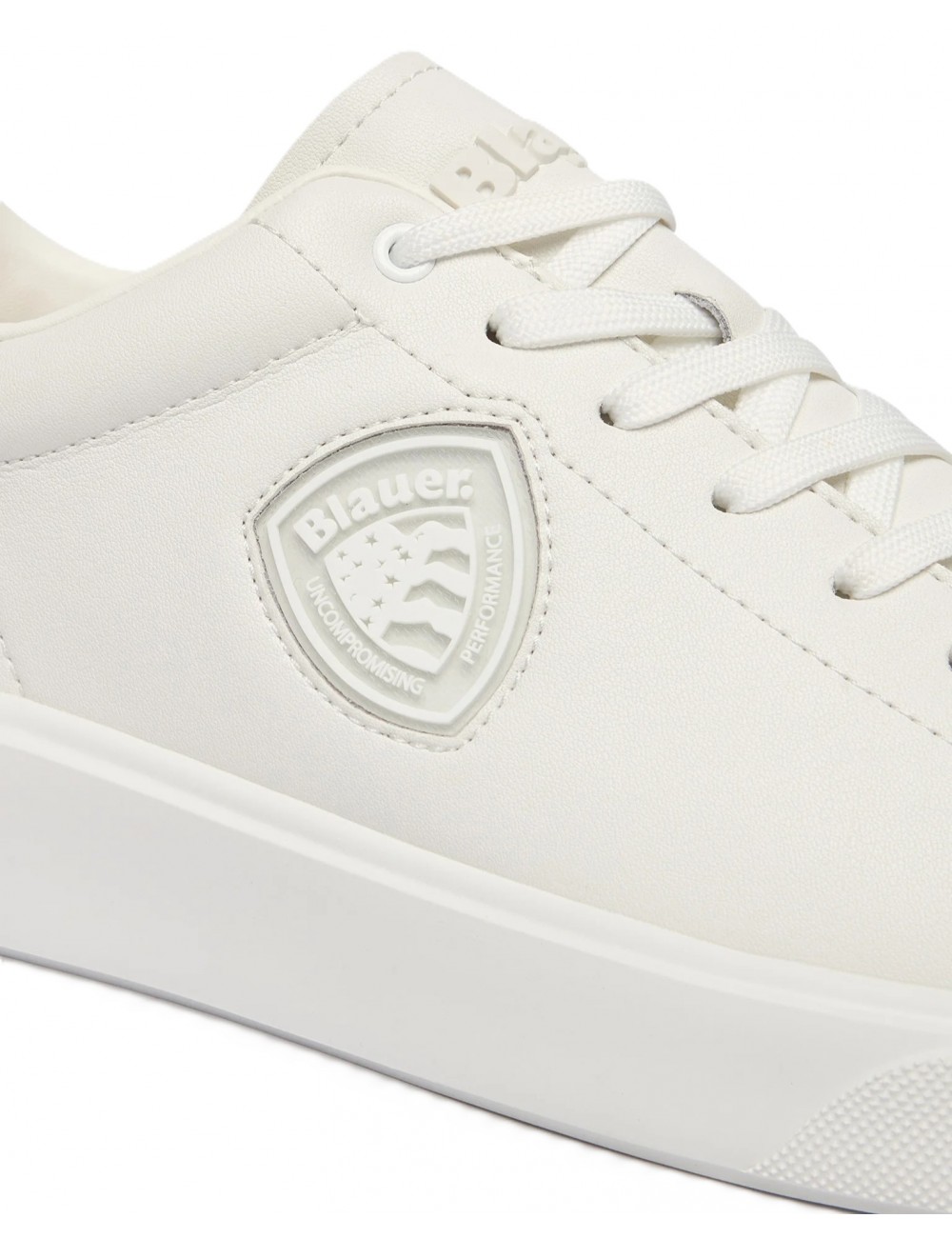 scarpe blauer UOMO WHITE - S6BUCK07/LEA vista dettaglio