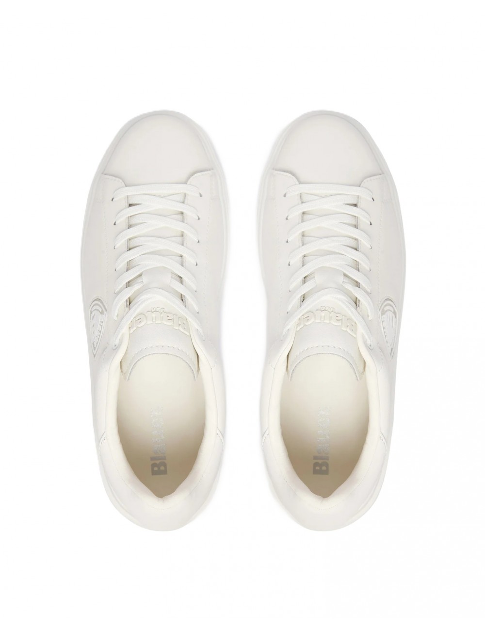scarpe blauer UOMO WHITE - S6BUCK07/LEA vista superiore