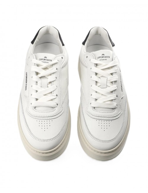 scarpe copenhagen UOMO WHITE/BLACK - CPH89M vista superiore