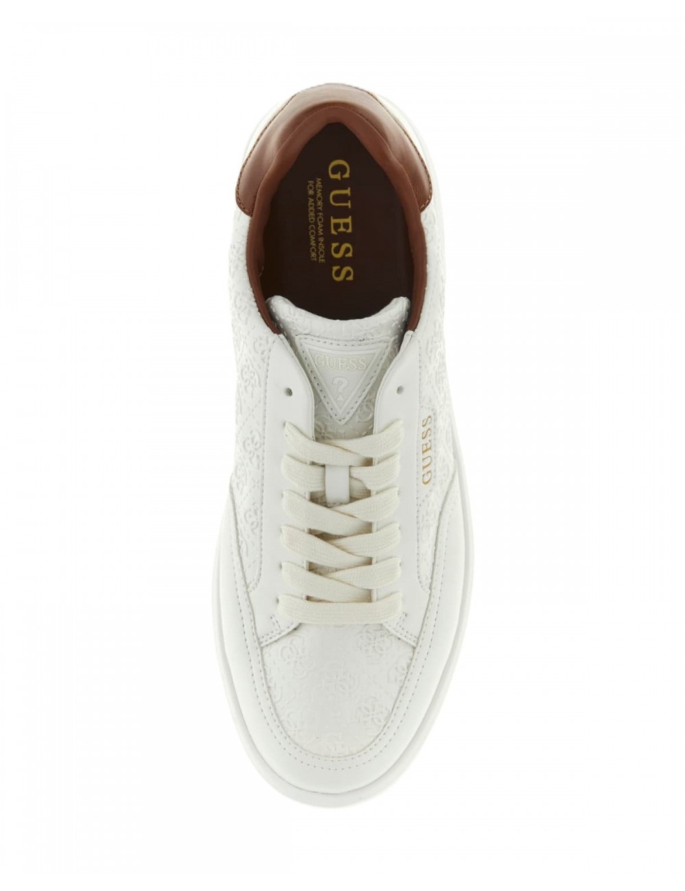 scarpe guess UOMO WHITE - FMJYU2FAP12 vista superiore