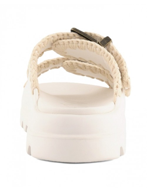 ciabatte mou DONNA BIANCHE WHI - MU.SW661001N vista posteriore 2