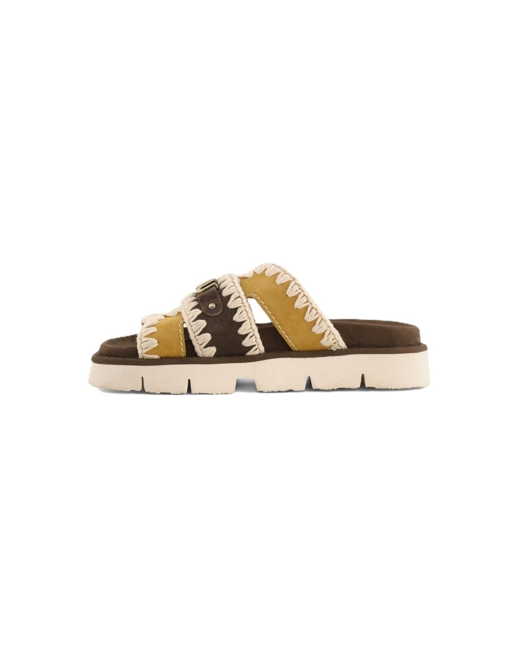 sandali mou DONNA MARRONI DPBRO - MU.SW461014A vista laterale 2
