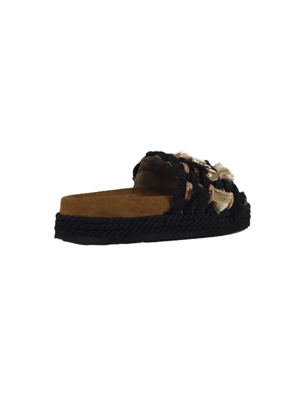 sandali mou DONNA NERI BLA - MU.SW451008K vista posteriore