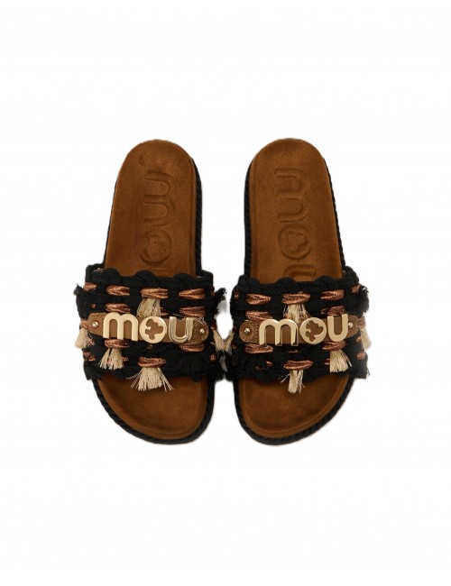 sandali mou DONNA NERI BLA - MU.SW451008K vista superiore