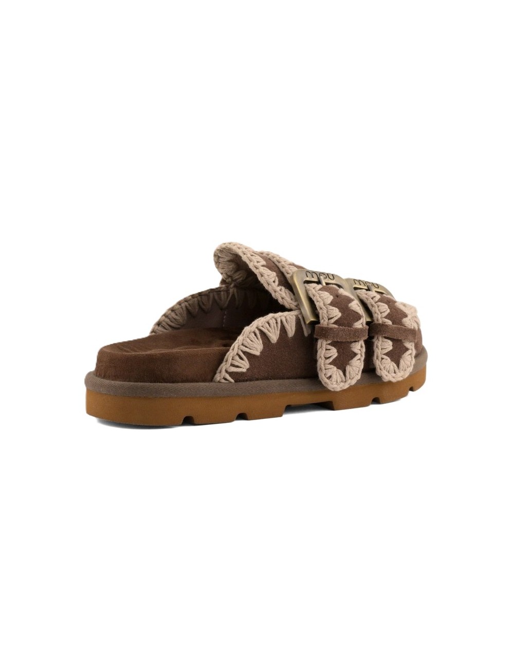 SABOT MOU DONNA MARRONI DPBRO - MU.SW631003A vista posteriore