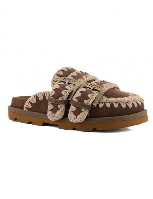 SABOT MOU DONNA MARRONI DPBRO - MU.SW631003A vista frontale