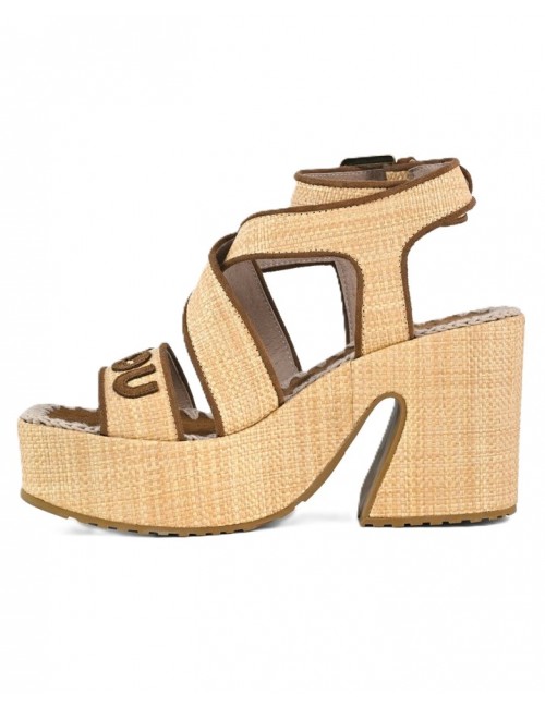 sandali mou DONNA BEIGE RNAT - MU.SW721000K vista laterale 2