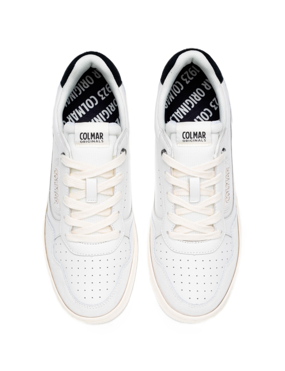 scarpe colmar UOMO WHITE E BLACK - AUSTIN LOOK 033 vista superiore