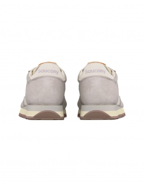 scarpe saucony UNISEX GREY/TOFU - JAZZ ORIGINAL - S2044-731 vista posteriore