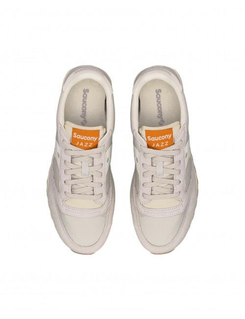 scarpe saucony UNISEX GREY/TOFU - JAZZ ORIGINAL - S2044-731 vista superiore