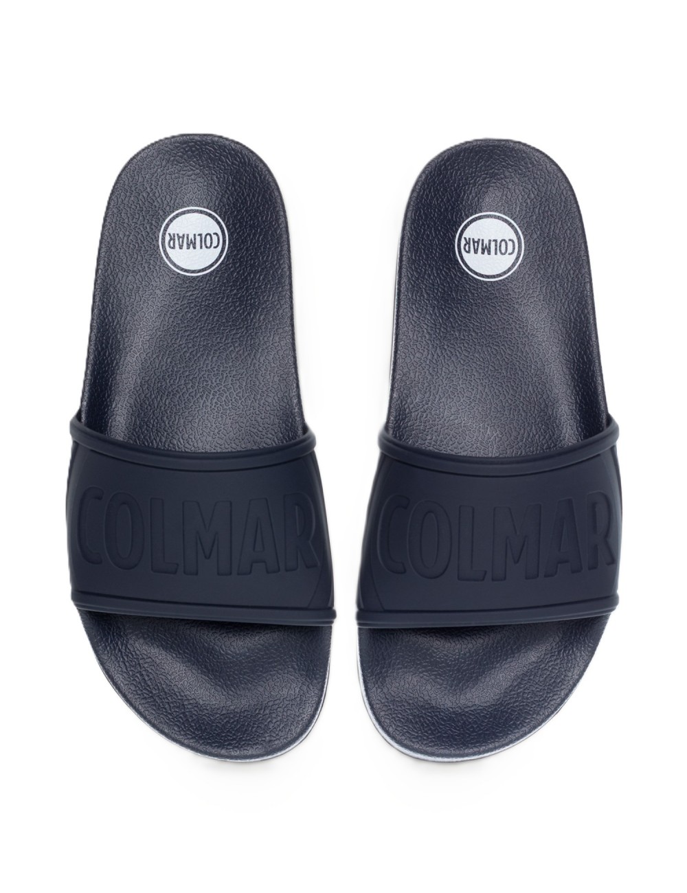 ciabatte colmar UOMO NAVY - SLIPPER LOGO 171 vista superiore