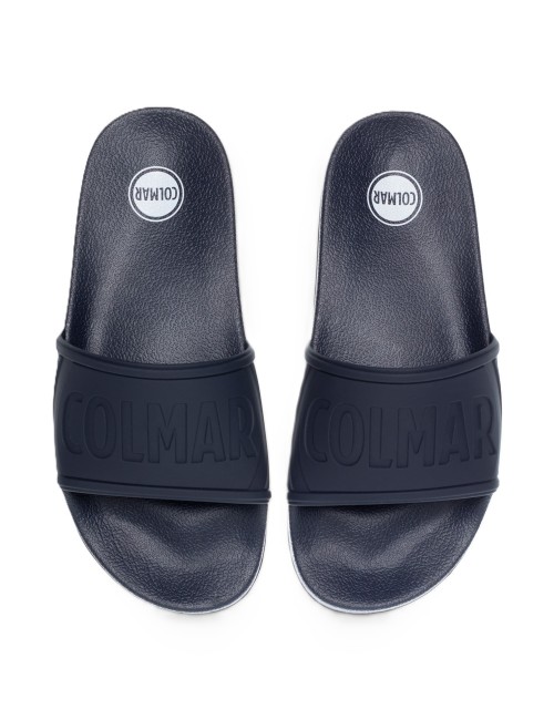 ciabatte colmar UOMO NAVY - SLIPPER LOGO 171 vista superiore