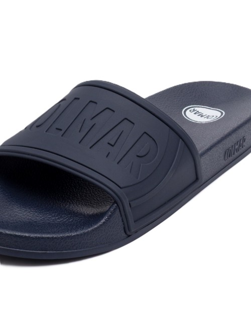 ciabatte colmar UOMO NAVY - SLIPPER LOGO 171 vista dettaglio