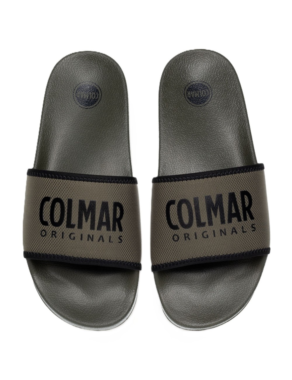 ciabatte colmar UOMO MILITARY GREEN-BLACK - SLIPPER SPLINT 173 vista superiore