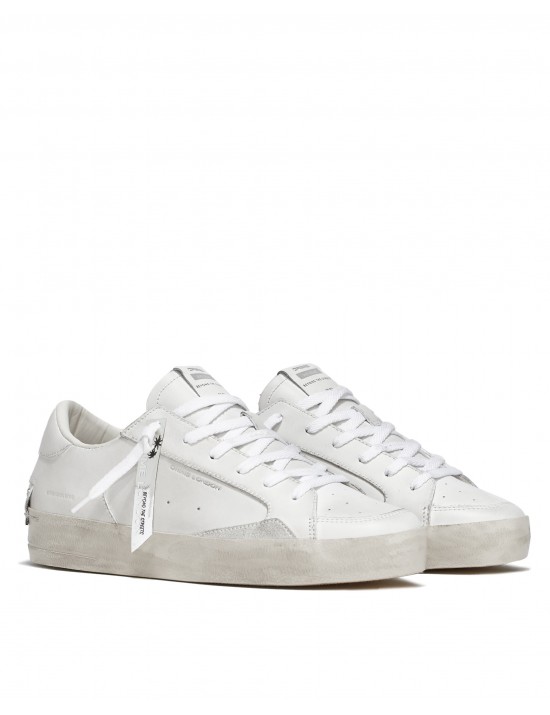 scarpe crime london UOMO BIANCHE - SKATE DELUXE - 16103PP5.10 vista laterale