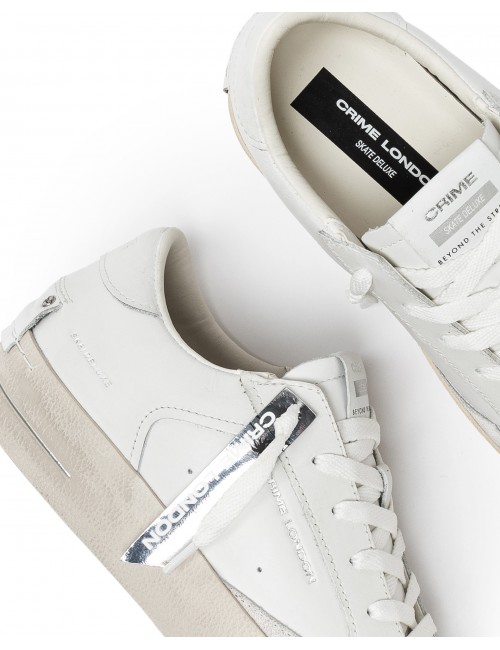 scarpe crime london UOMO BIANCHE - SKATE DELUXE - 16103PP5.10 vista superiore
