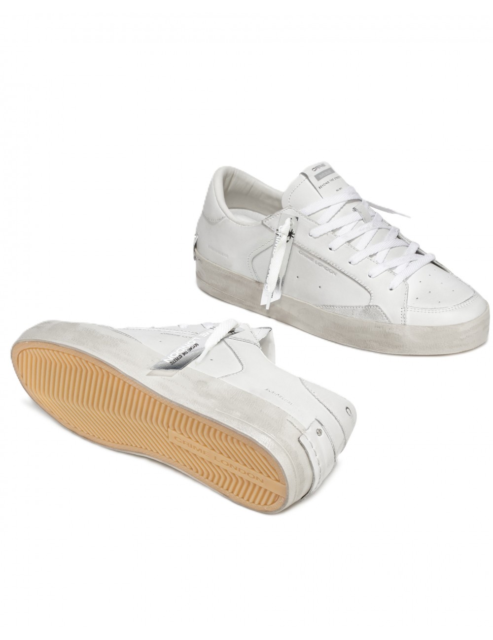 scarpe crime london UOMO BIANCHE - SKATE DELUXE - 16103PP5.10 vista dettaglio 2