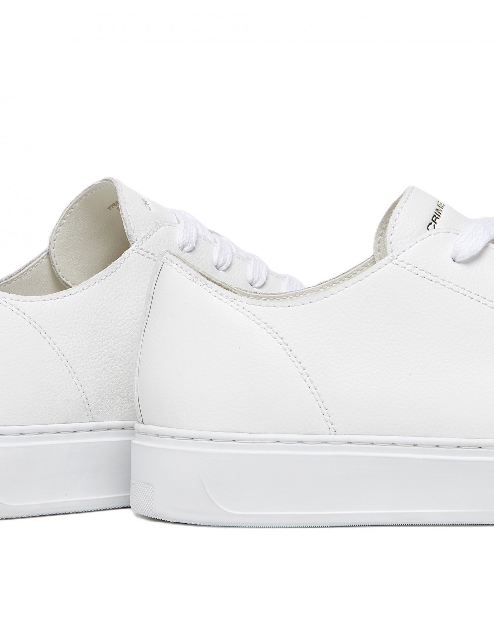 scarpe crime london UOMO BIANCHE - RAW CUT - 17650PP6.10 vista dettaglio