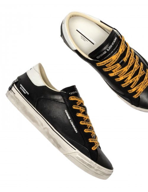 scarpe crime london UOMO NERE - DISTRESSED 2.0 - 11074AA8.20 vista superiore