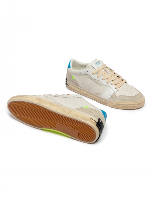 scarpe crime london UOMO BIANCHE - PLAYOFF - 19502PP8.10 vista dettaglio