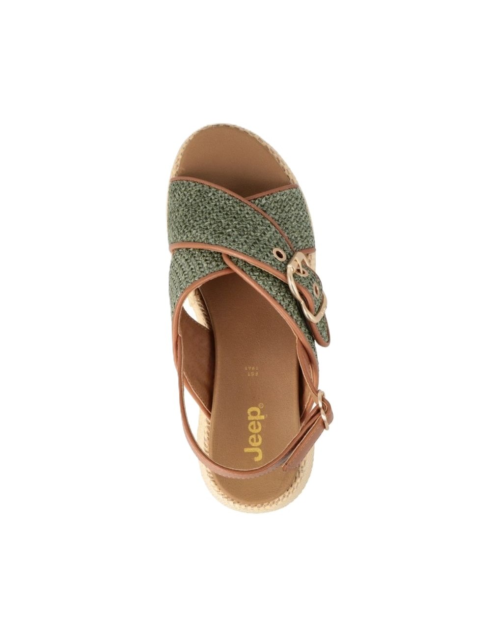 sandali jeep DONNA 020 MILITARY - KARINA CROSS - JL61590A vista superiore