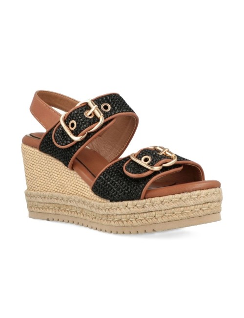 sandali jeep DONNA 062 BLACK - MAYOR - JL61600A vista frontale