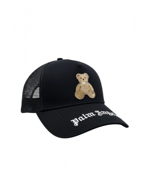 cappello palm angels UNISEX NERO - PMLB068S26FAB004 1010 vista laterale