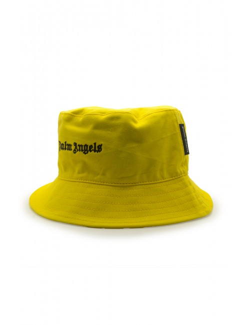cappello palm angels UNISEX GIALLO - PMLA039S26FAB001 1810 vista laterale