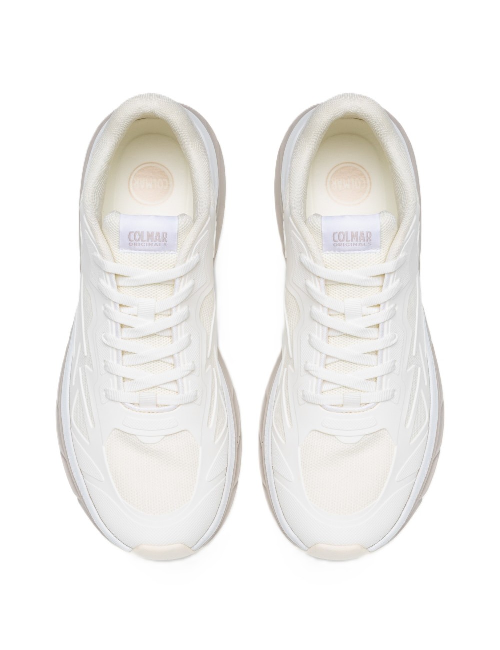 scarpe colmar UOMO WHITE - URBANTRAIL X2 PLAIN 151 vista superiore