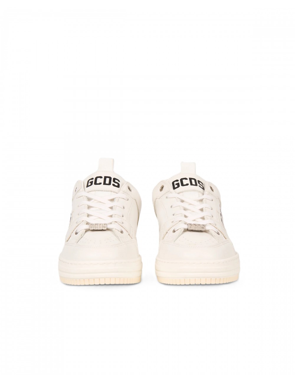 scarpe gcds UOMO WHITE-BLACK - GCU1135 034 vista frontale 2