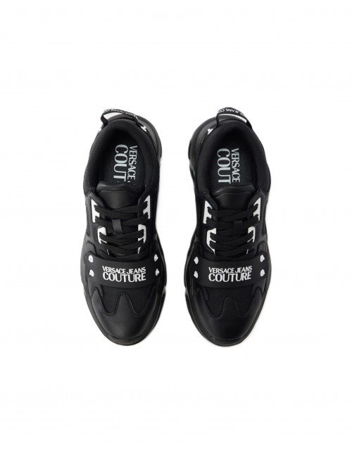 scarpe versace UOMO NERE 899 - 80YA3SC4 vista superiore