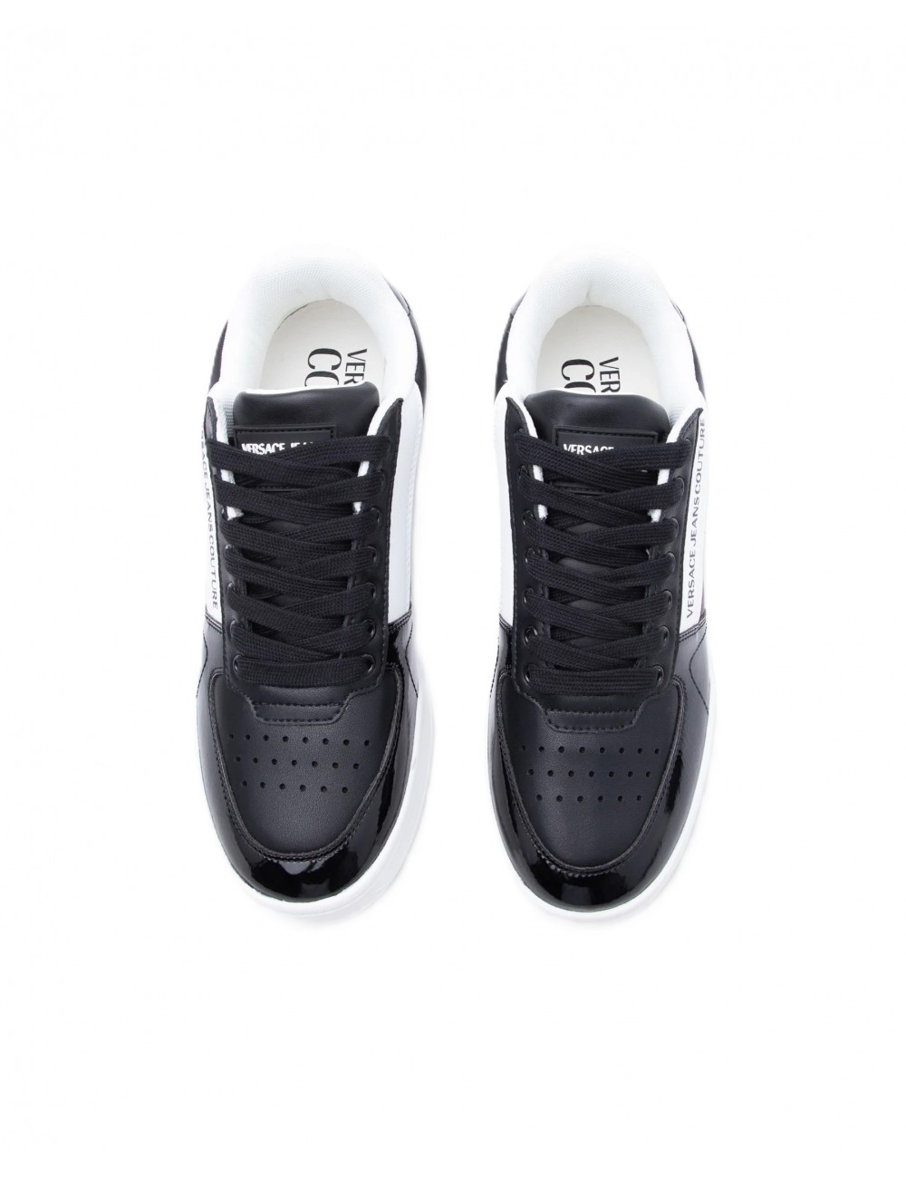 scarpe versace UOMO NERE 899 - 80YA3SD4 vista superiore