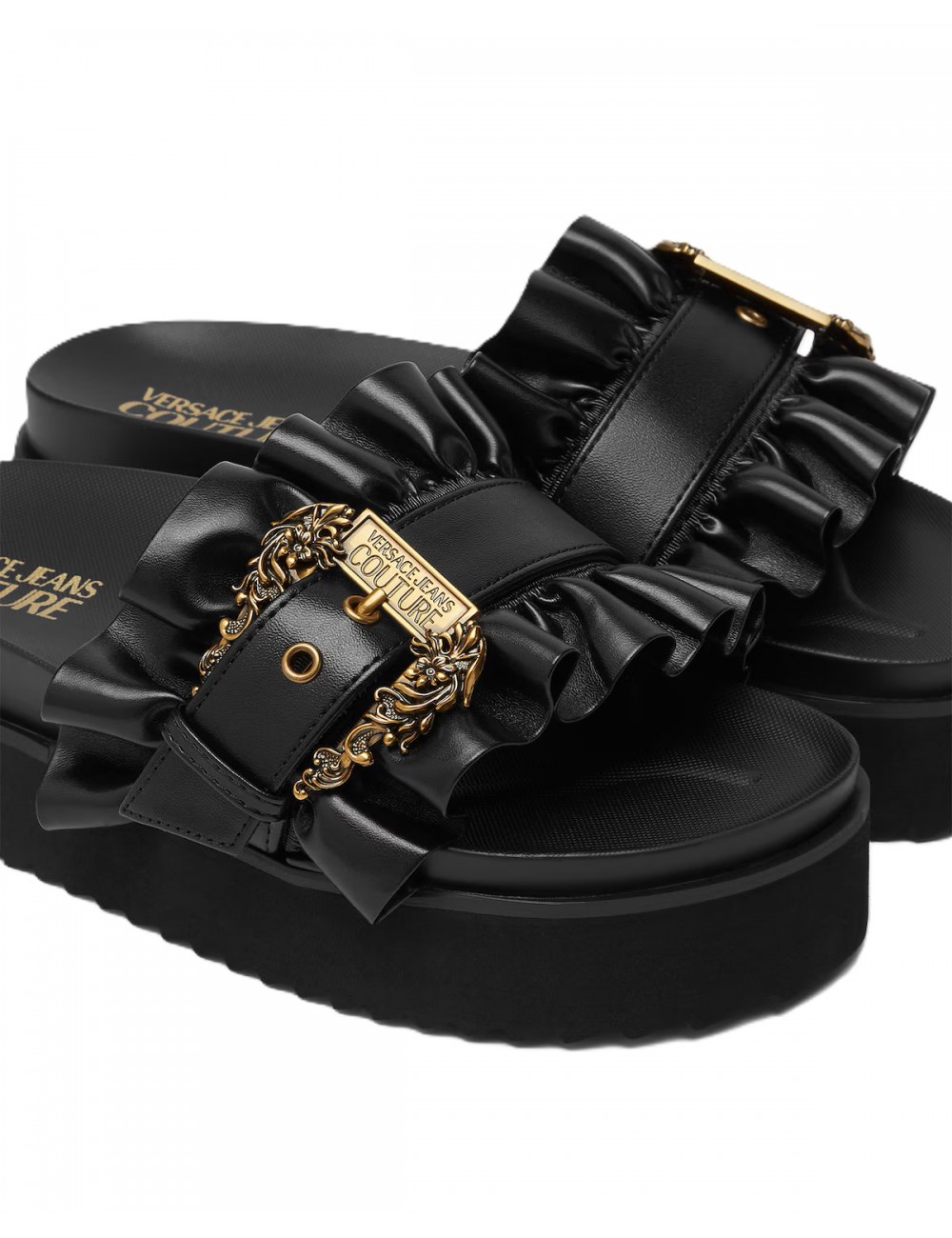 ciabatte versace DONNA NERE 899 - 80VA3SM5 vista dettaglio