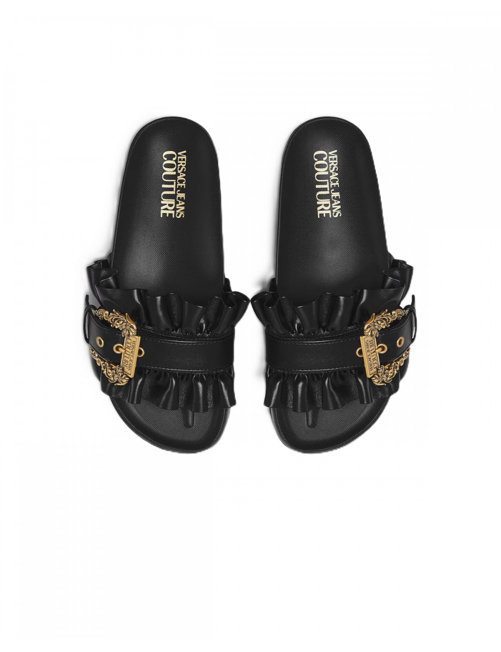 ciabatte versace DONNA NERE 899 - 80VA3SM5 vista superiore