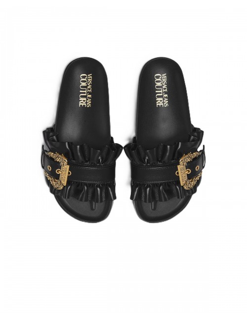 ciabatte versace DONNA NERE 899 - 80VA3SM5 vista superiore