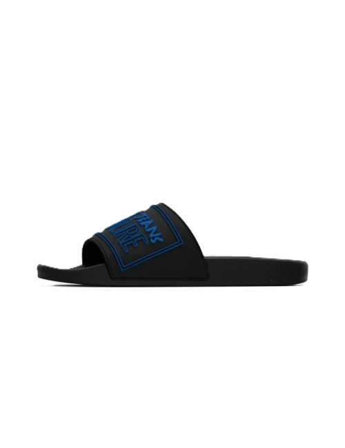 ciabatte versace UOMO NERE 899 - 80YA3SQ3 vista laterale 2
