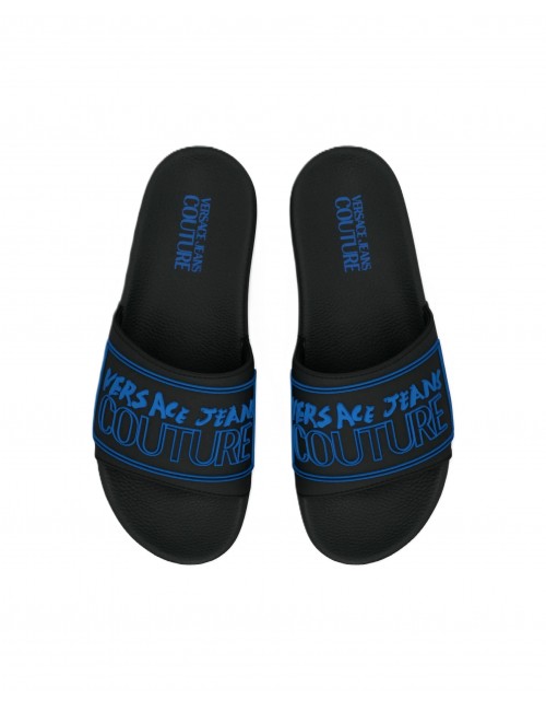 ciabatte versace UOMO NERE 899 - 80YA3SQ3 vista superiore