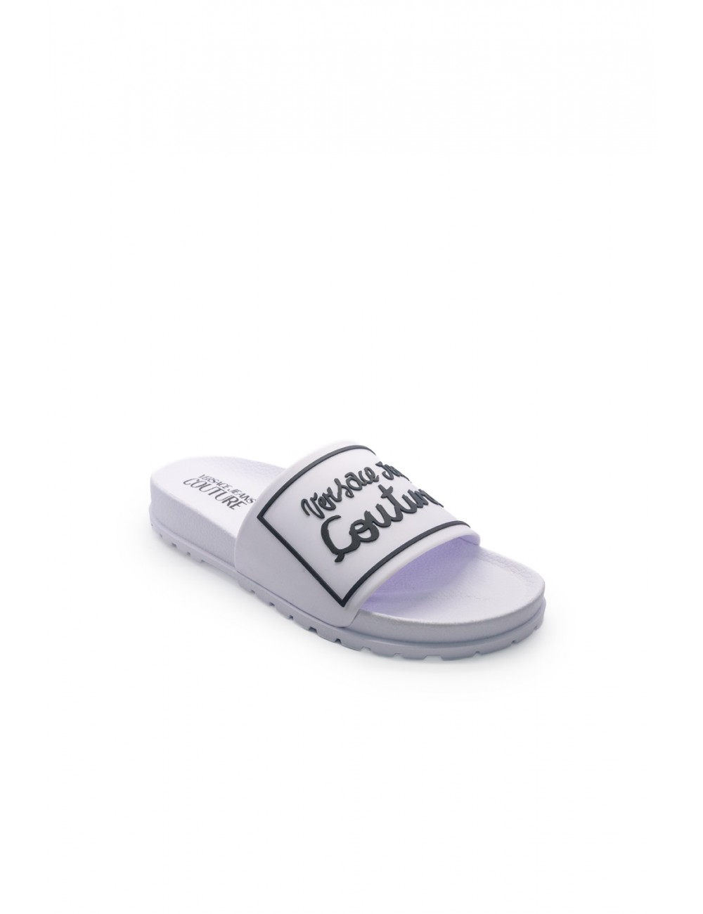 ciabatte versace DONNA BIANCHE 003 - 78VA3SQ2 vista laterale