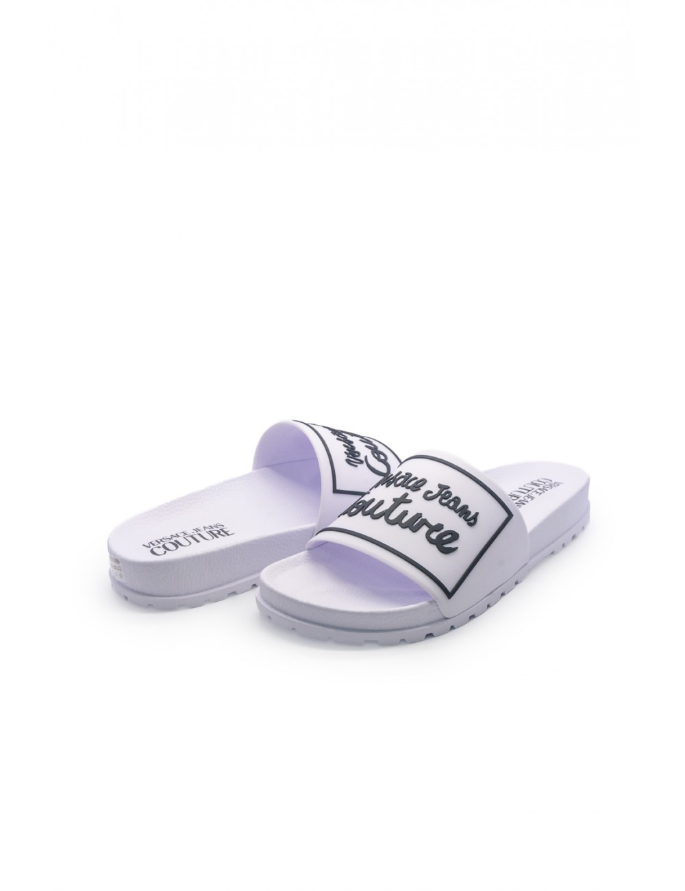 ciabatte versace DONNA BIANCHE 003 - 78VA3SQ2 vista laterale