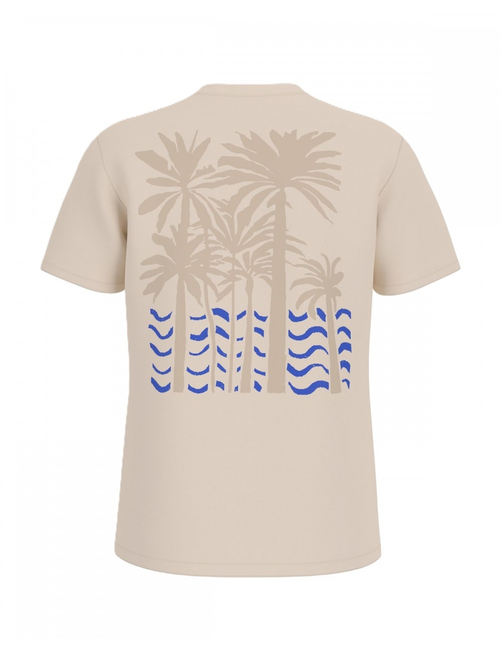 t-shirt guess UOMO BEIGE G1E0 - F6GI07K8FQ4 vista frontale