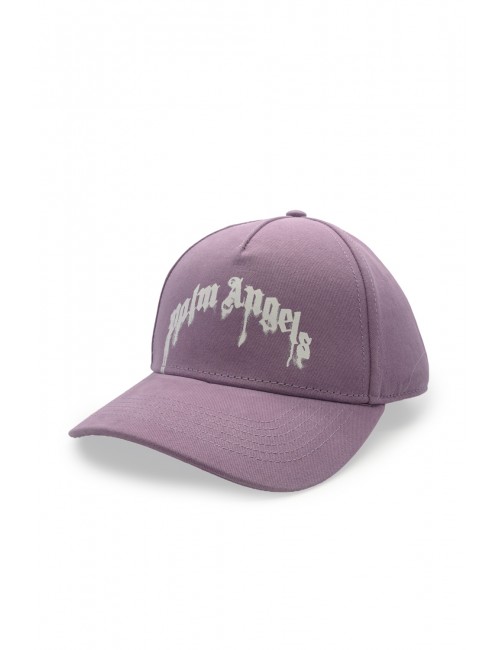 cappello palm angels UNISEX LILLA - PWLB032S26FAB002 3603 vista laterale