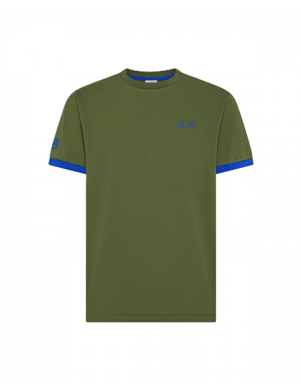 t-shirt sun68 UOMO 37 VERDE SCURO - T36120 vista frontale