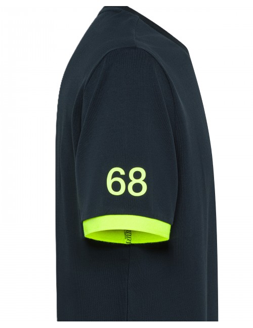 t-shirt sun68 UOMO 07 NAVY BLUE - T36120 vista dettaglio