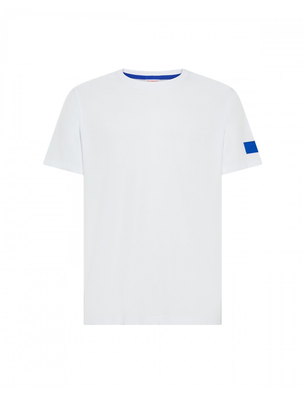 t-shirt sun68 UOMO 01 BIANCA - T36107 vista frontale