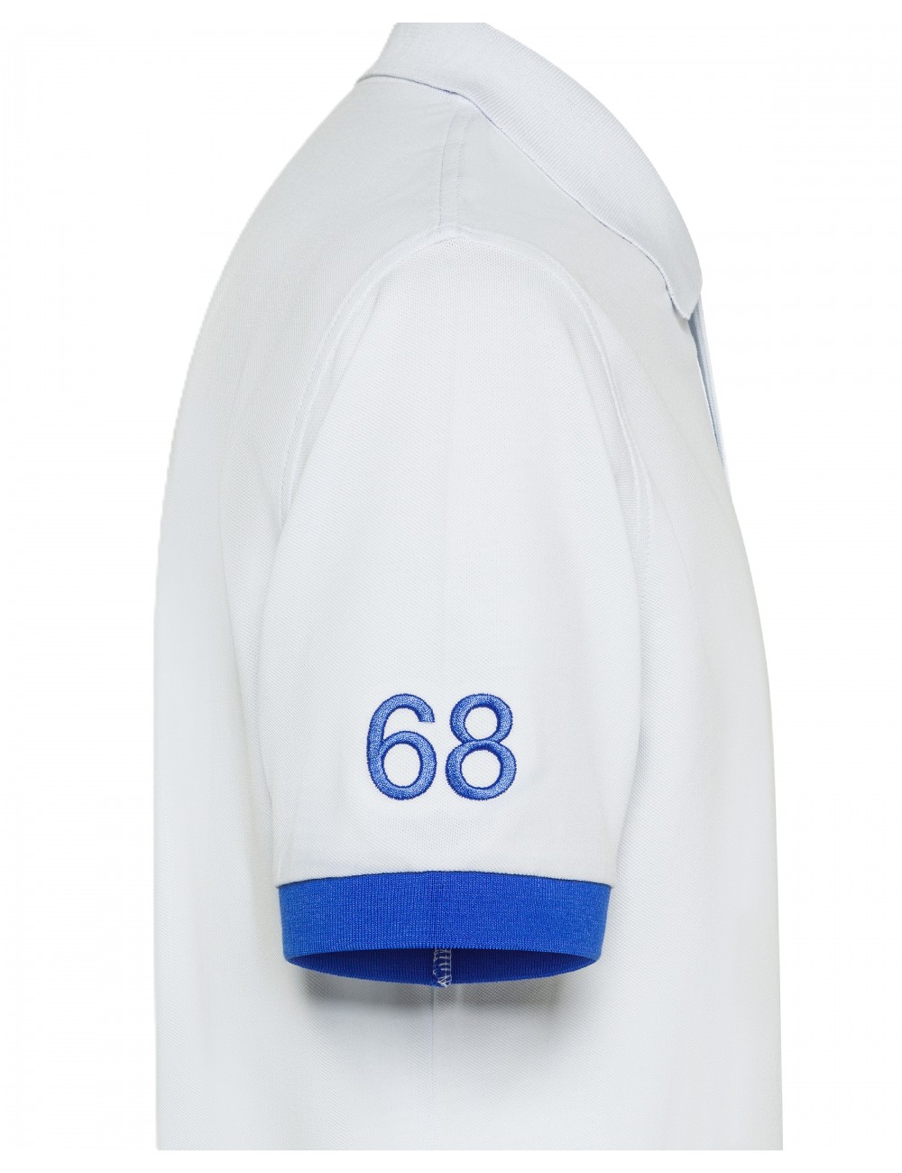 polo sun68 UOMO 01 BIANCA - A36121 vista frontale