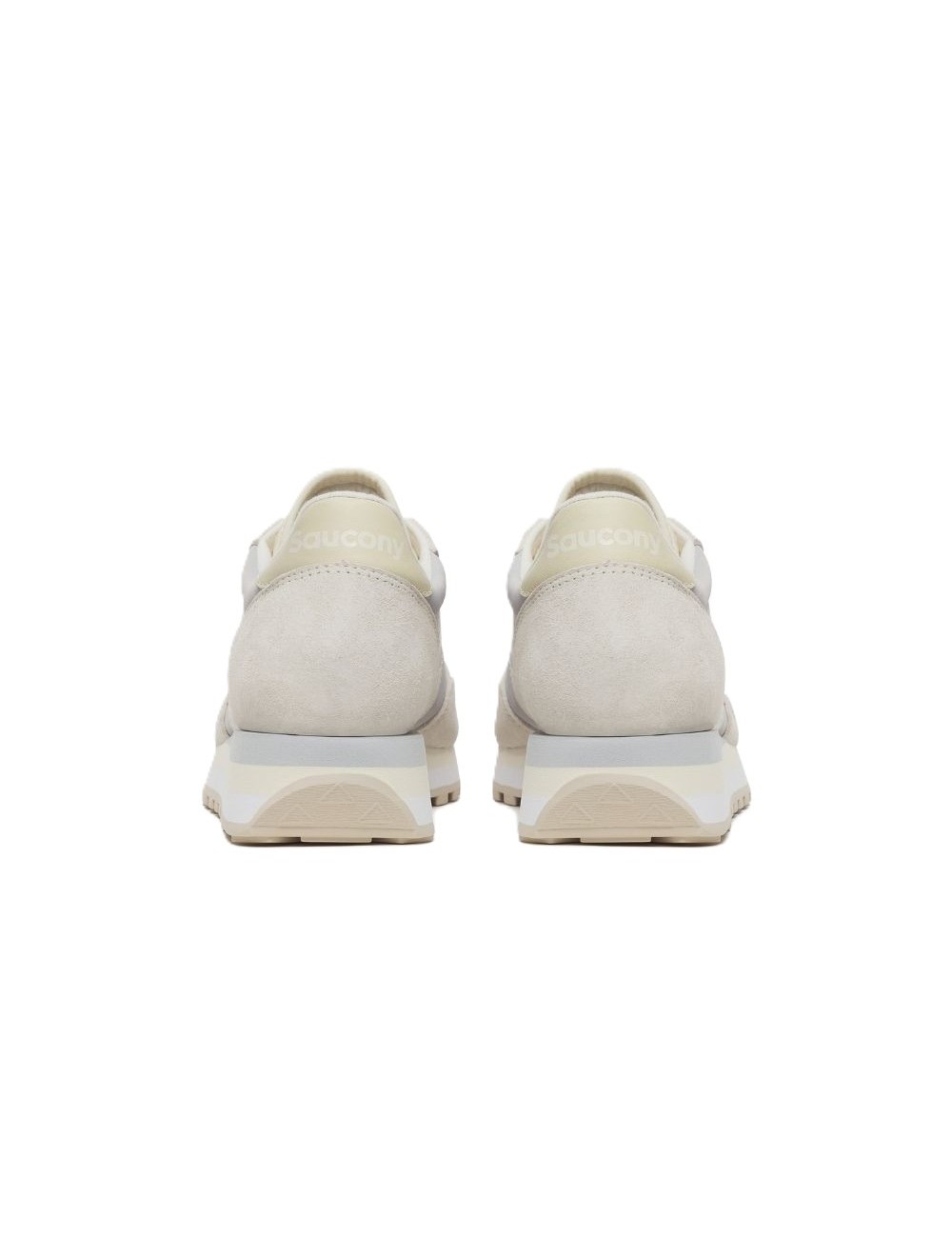 scarpe saucony DONNA GRIGIO CHIARO CLOUD/ALMOND - JAZZ TRIPLE - S60530-64 vista posteriore