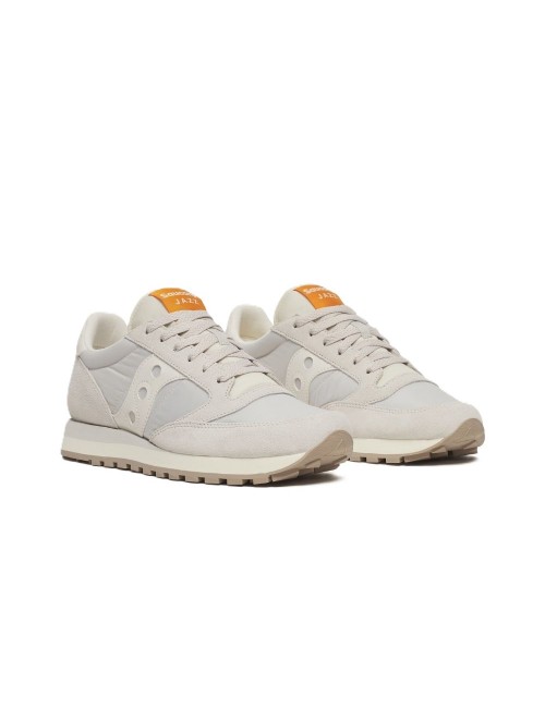 scarpe saucony UNISEX GREY/TOFU - JAZZ ORIGINAL - S2044-731 vista frontale